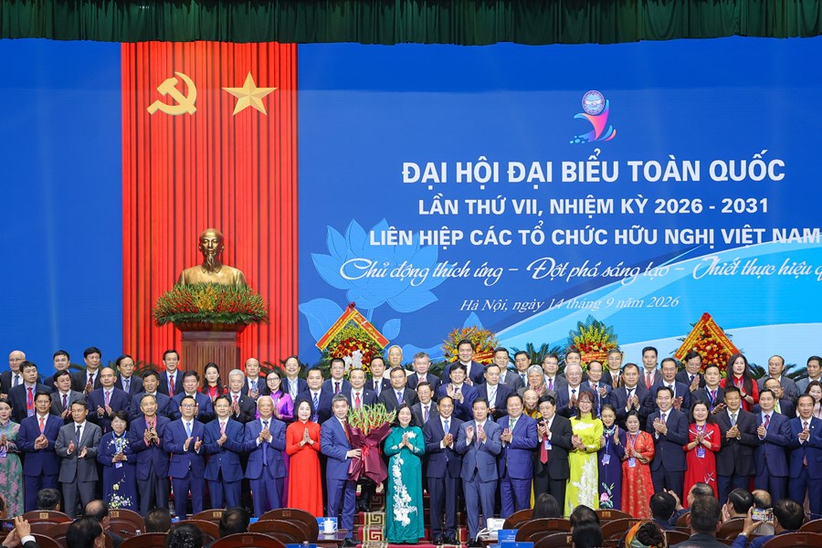 Ông Phan Anh Sơn được bầu làm Chủ tịch Liên hiệp các tổ chức hữu nghị Việt Nam nhiệm kỳ 2026-2031